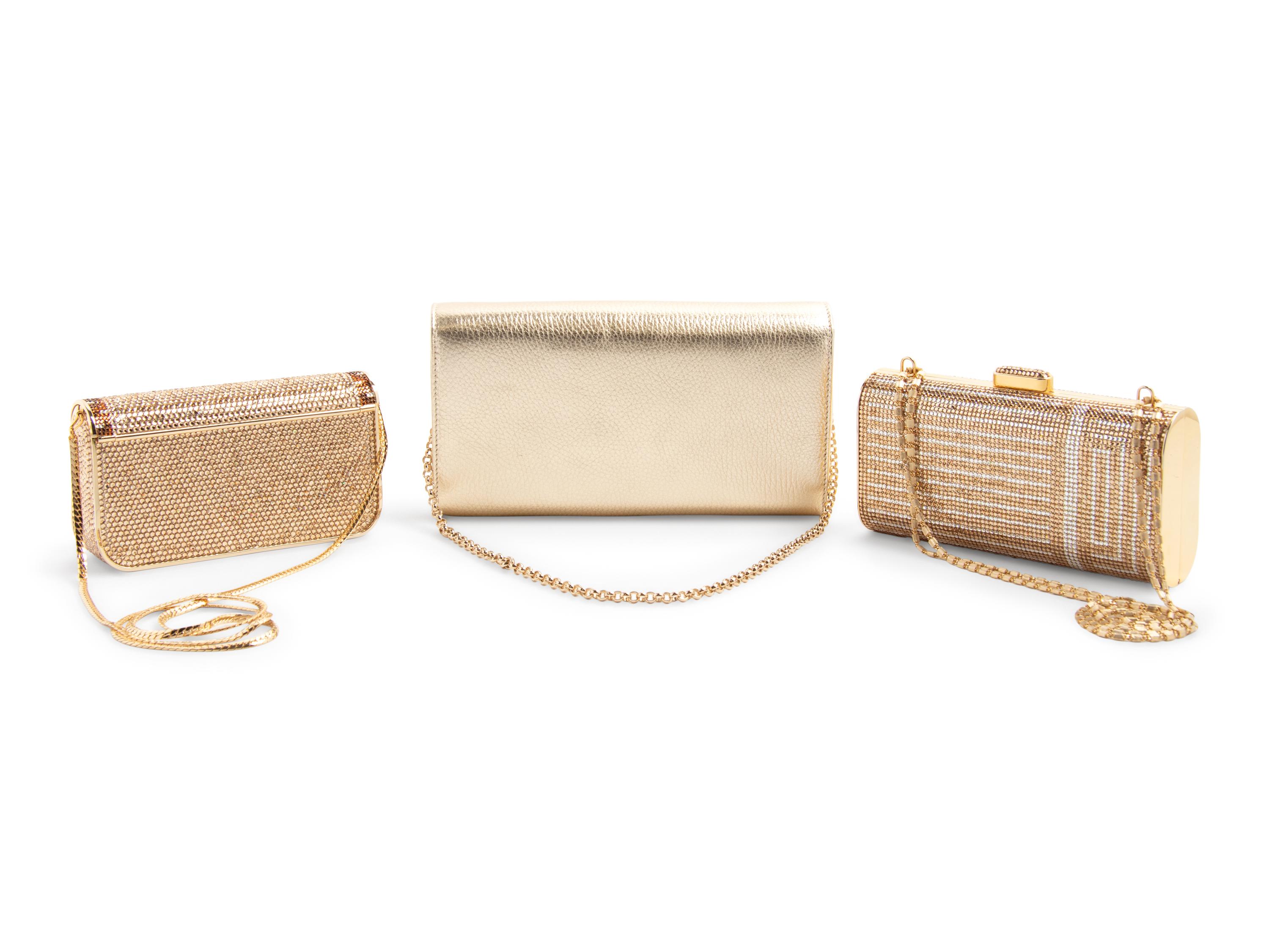 Three Designer Handbags; One Tiffany & Co, Two Judith Leiber Minaudières