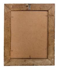 A Continental Silk Needlework Panel in Giltwood Frame