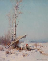 Camp on the Winter Trail