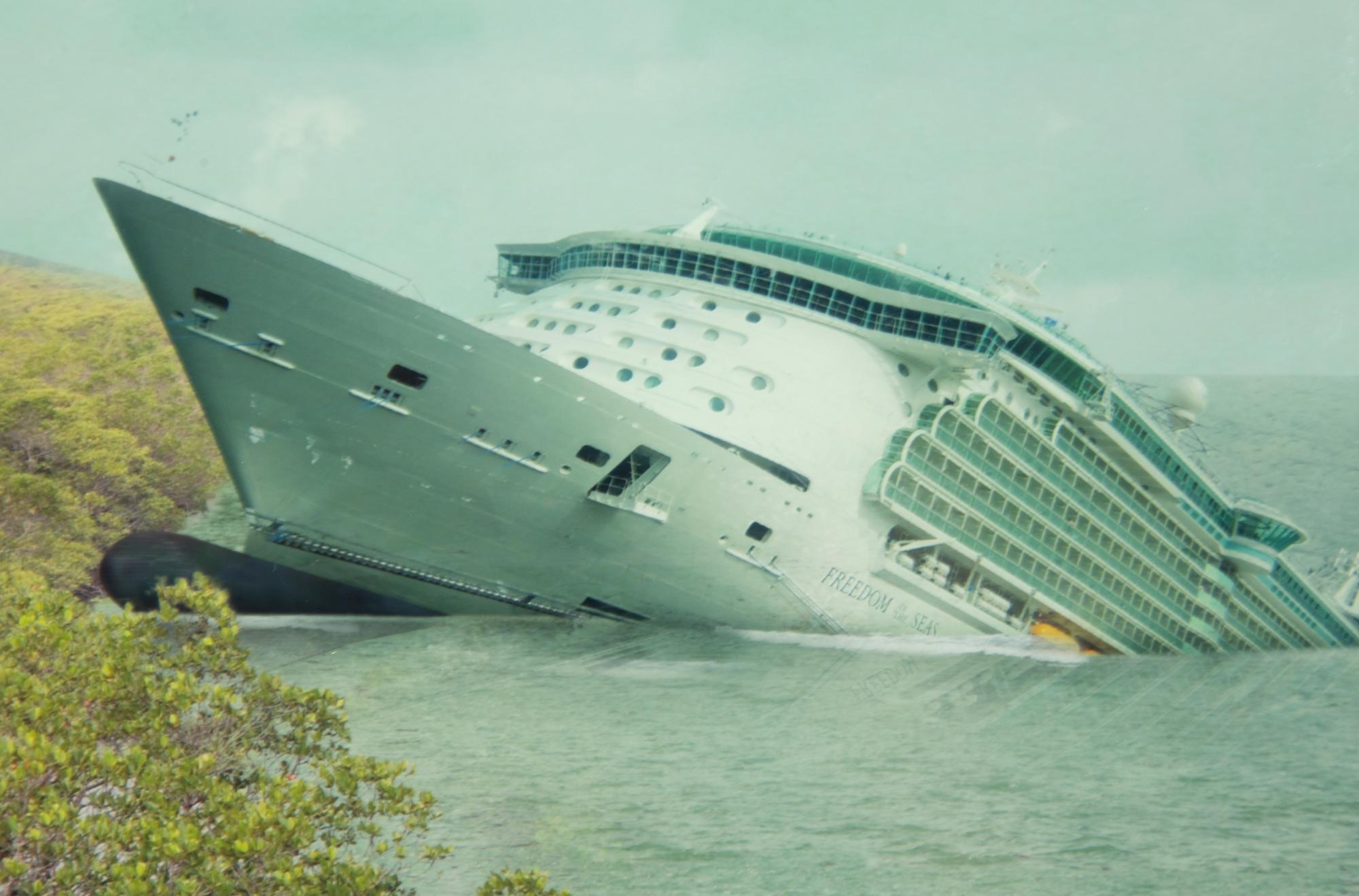 Sinking Left and Right (diptych), 2007