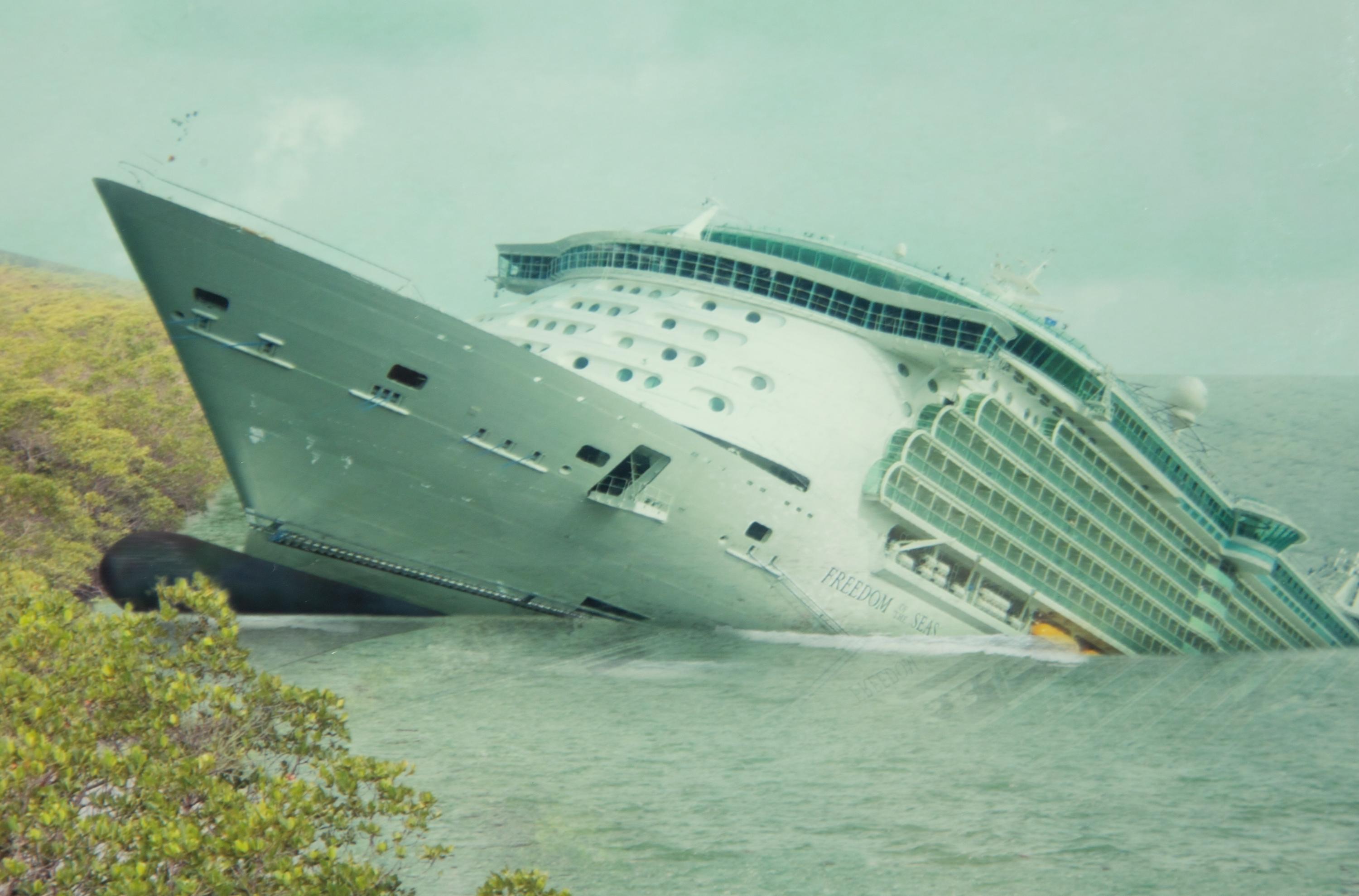 Sinking Left and Right (diptych), 2007
