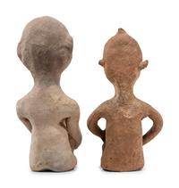 Tesuque Pottery Rain God Figures