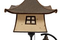 A Pagoda-Form Table Lamp