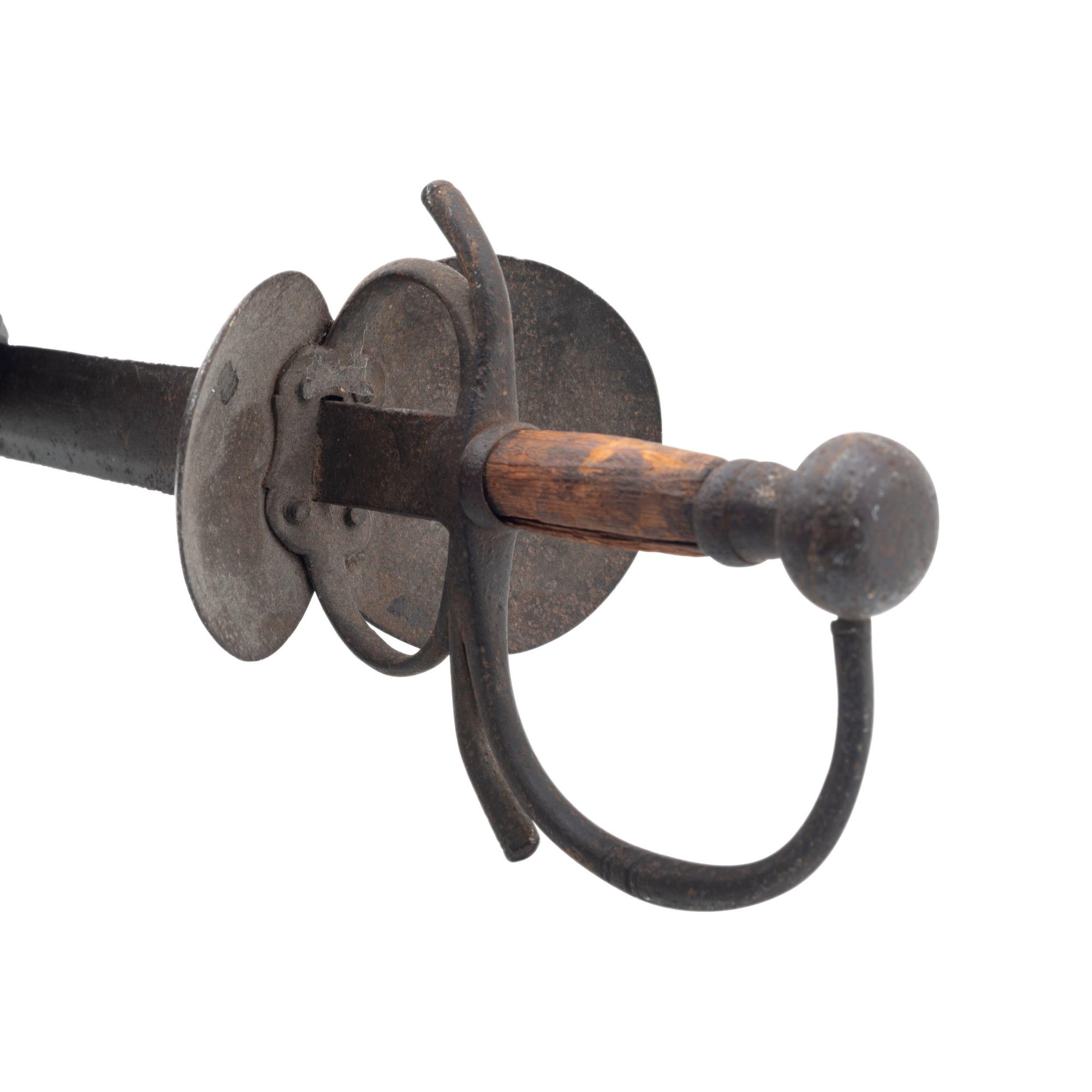 Late 18th Century Spanish Bilbao/Caribe Hilt Broadsword of Soldados de Cuera (Leather Jacket Soldiers)