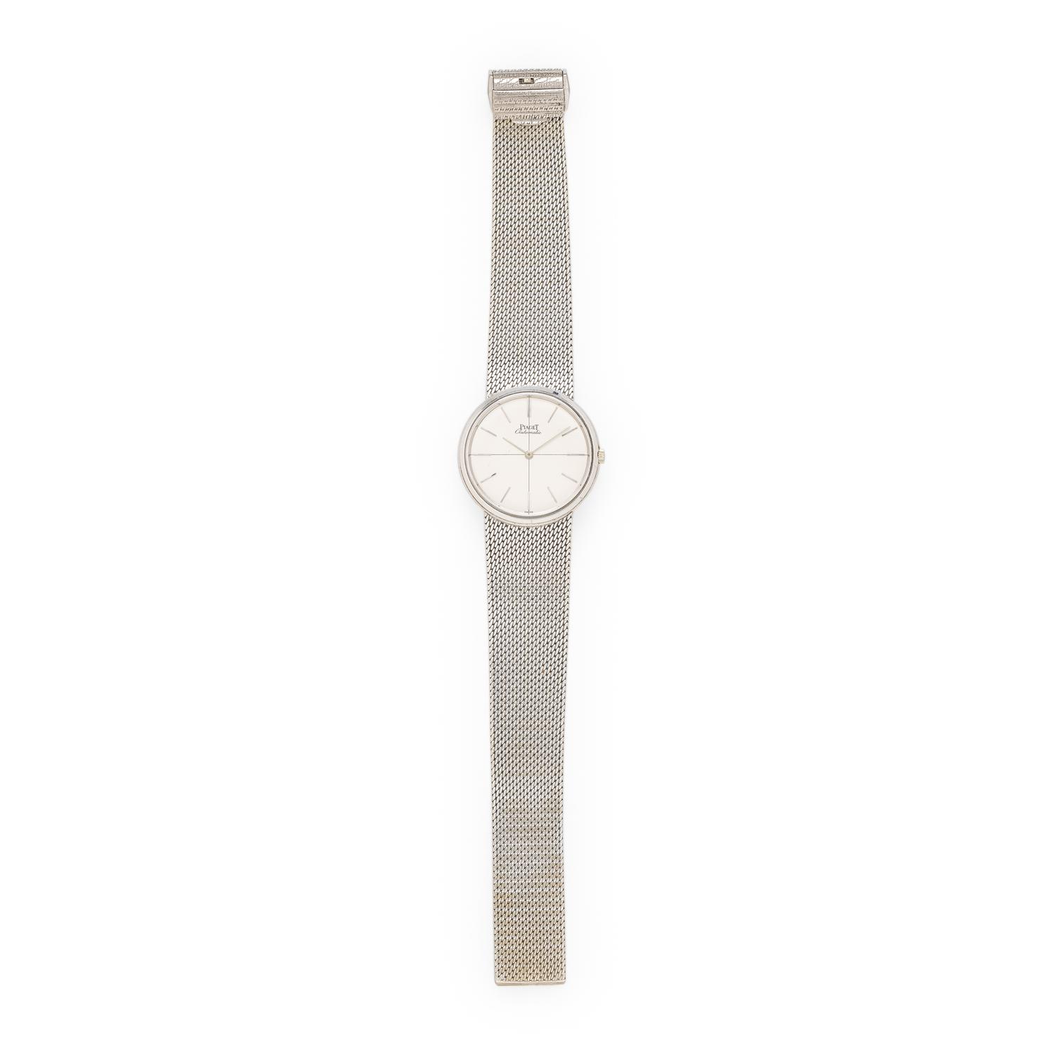 Piaget, 18K White Gold 'Ultra-Thin Automatic' Watch