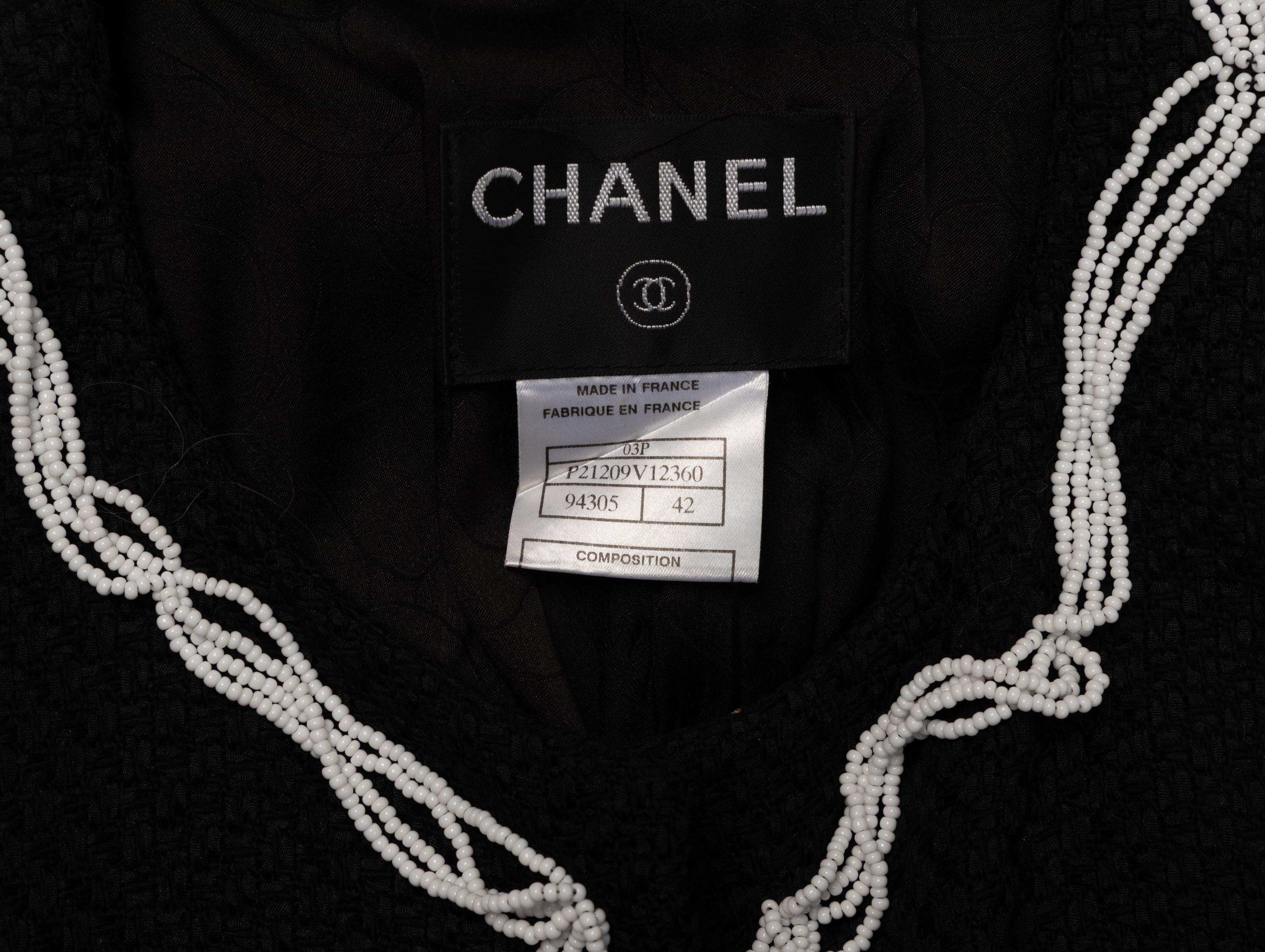 Chanel, Bead-Trimmed Tweed Jacket