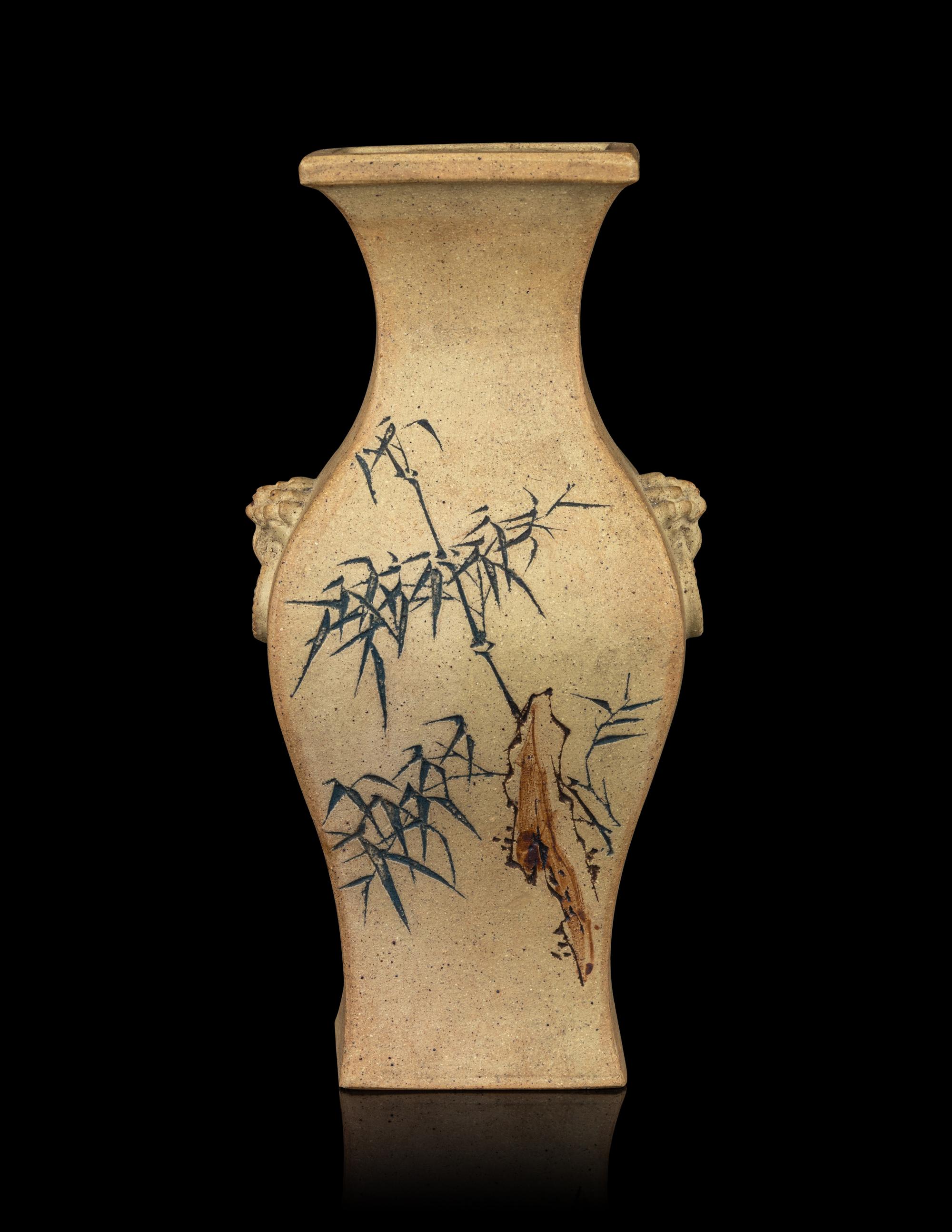 A Yixing Zisha Pottery Vase