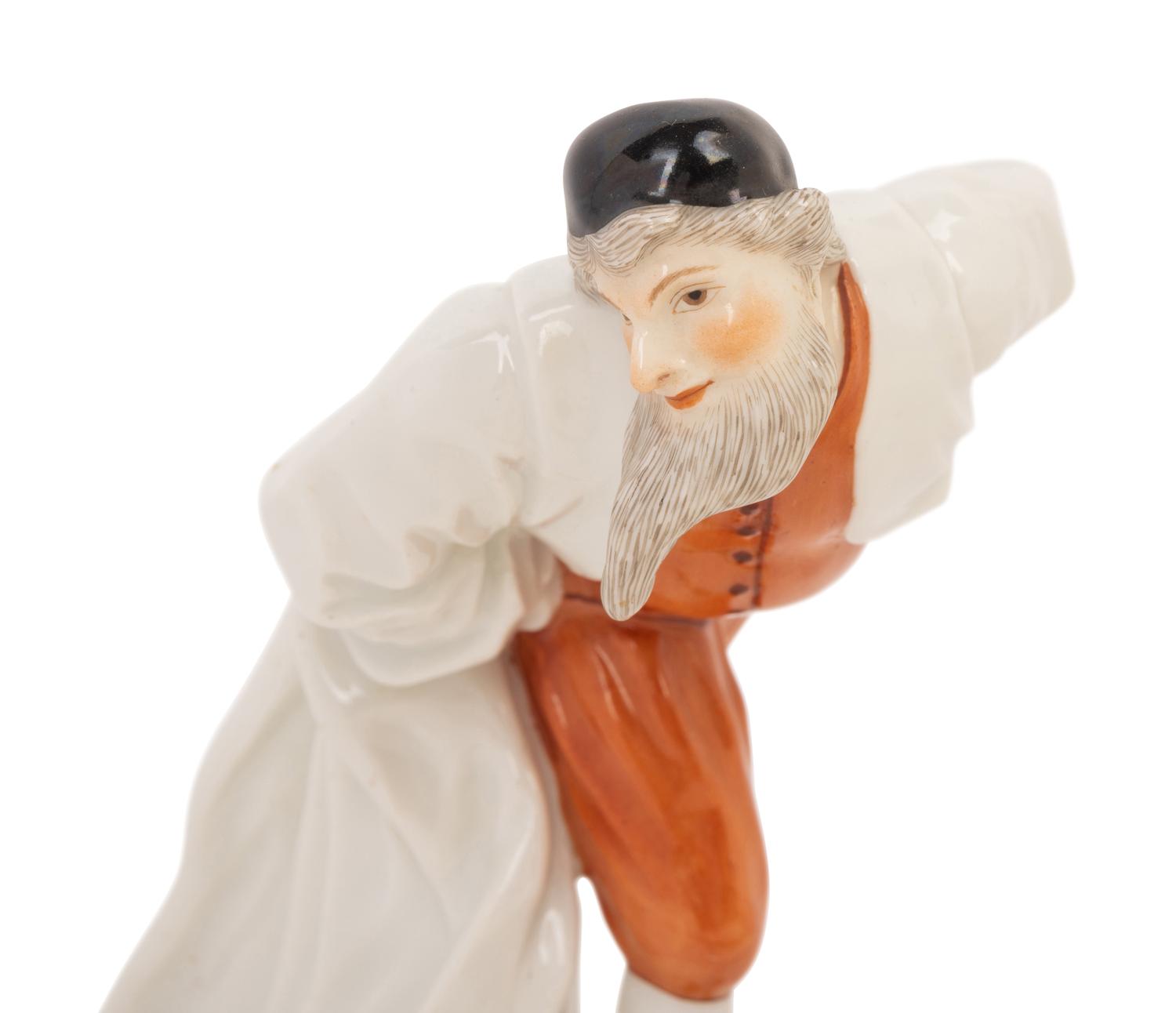 A Meissen Porcelain Figure of Pantaloon