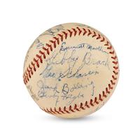 A 1939 Philadelphia Phillies Team Signed Autograph Baseball (Beckett Authentication Services)