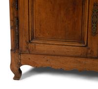 A Louis XV Provincial Walnut Serving Cabinet