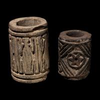 Two Pre-Columbian Stamp Rollers