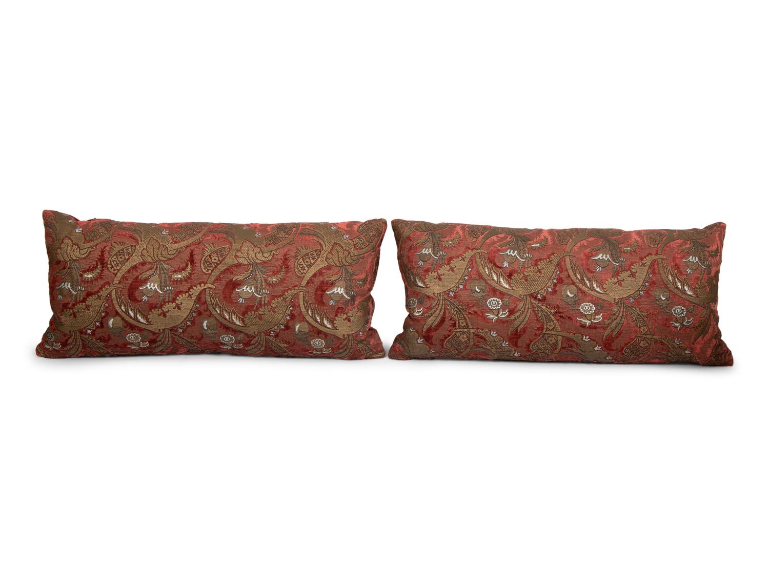 A Pair of Fortuny Rectangular Pillows