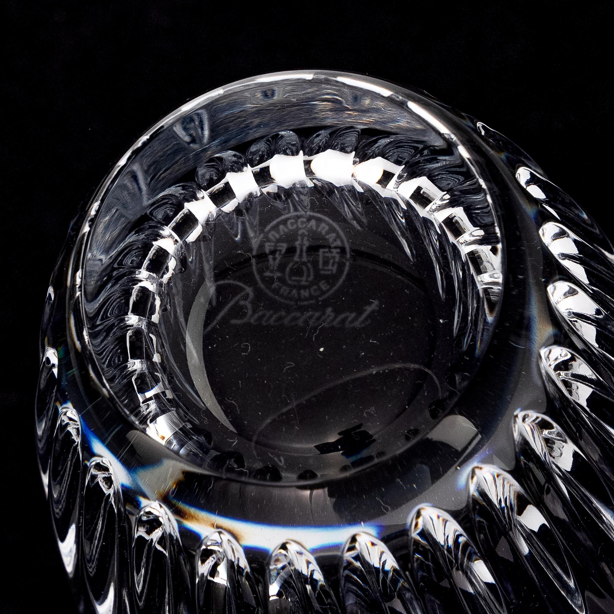 A Set of Eleven Baccarat Masséna Highball Glasses
