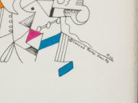 Two Works: Face #12 , 1997 and Face #26 , 1996