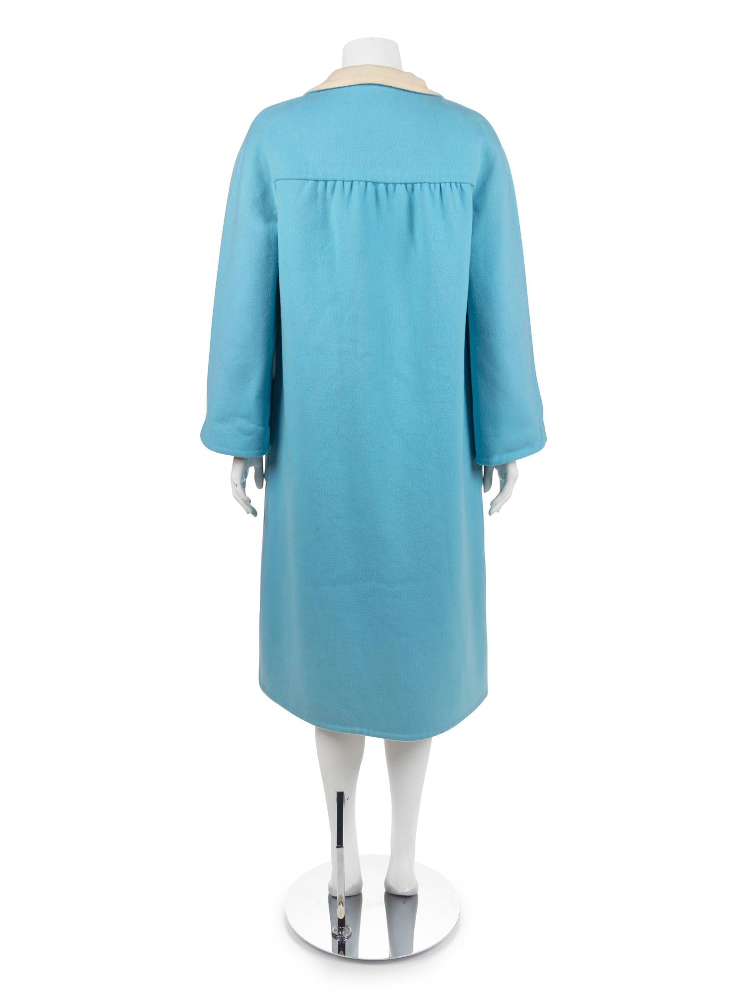 Bill Blass Coat, 1980s — Sold to benefit the Art Acquisition Fund at the Indianapolis Museum of Art at Newfield.