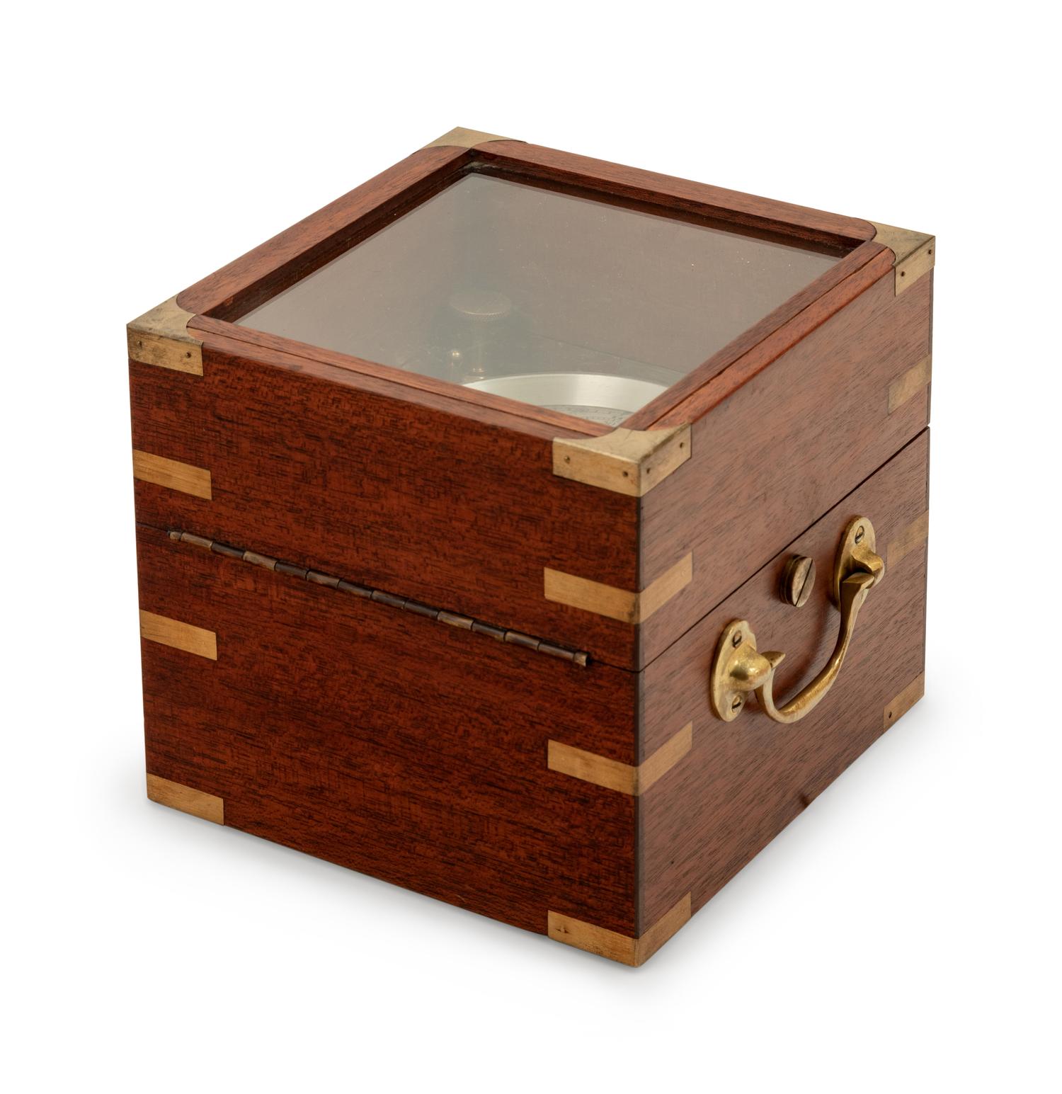 A Scottish Mahogany Cased Three-Day Ship's Chronometer