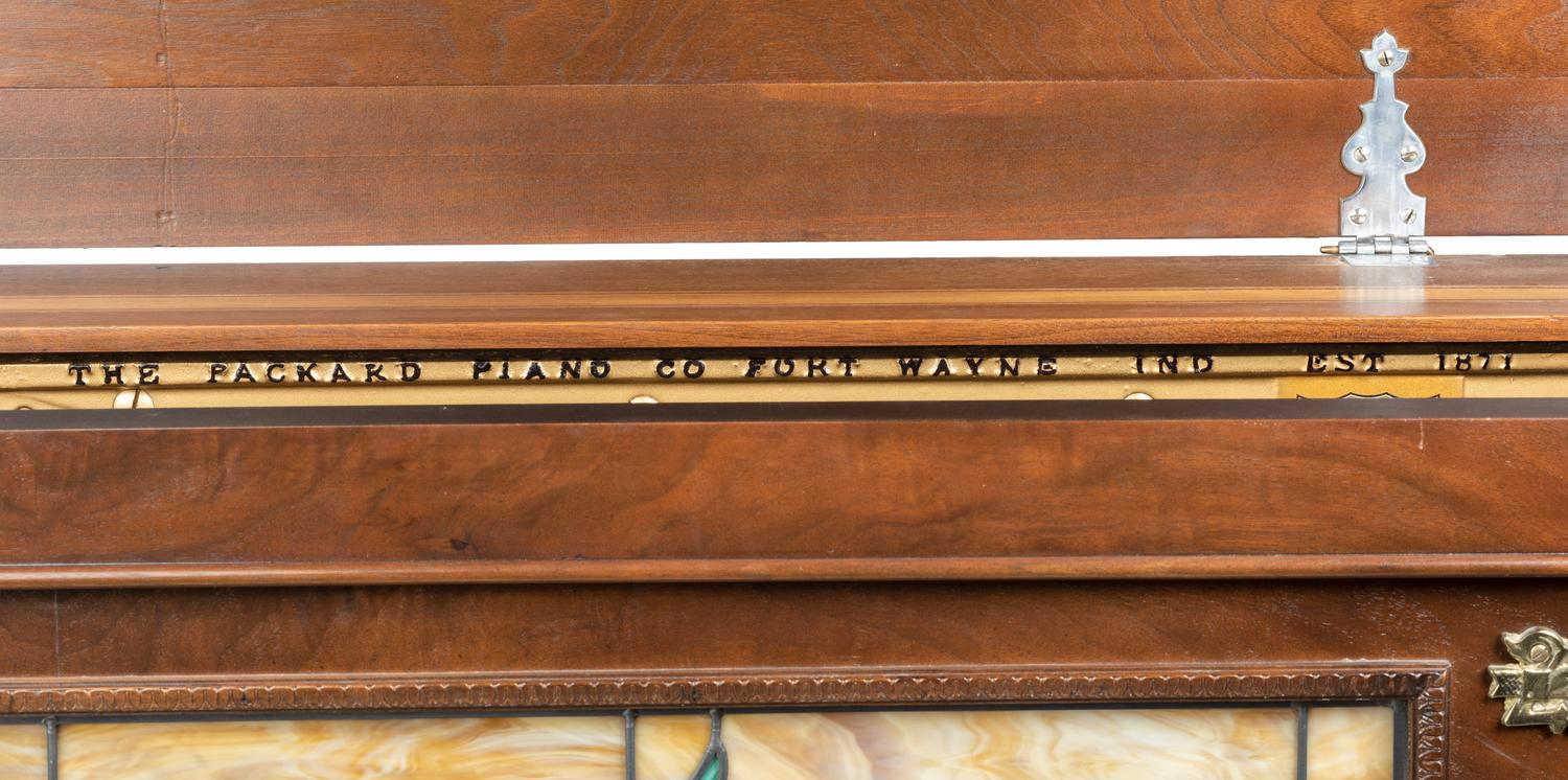 A Packard Stained-Glass Inset 25 Cent Player Piano Orchestrion