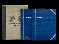 A Collection of 167 Mercury Head Dimes