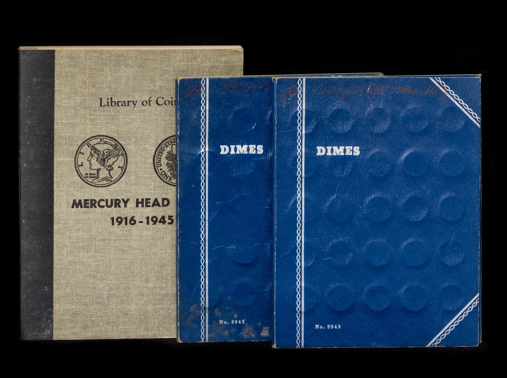 A Collection of 167 Mercury Head Dimes