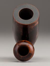 [CIVIL WAR]. Folk art carved pipe featuring the numerals "9" and "2," referencing the 9th Pennsylvania Cavalry / 92nd Volunteers.