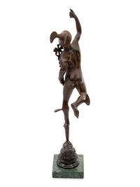 A Grand Tour Bronze of Mercury