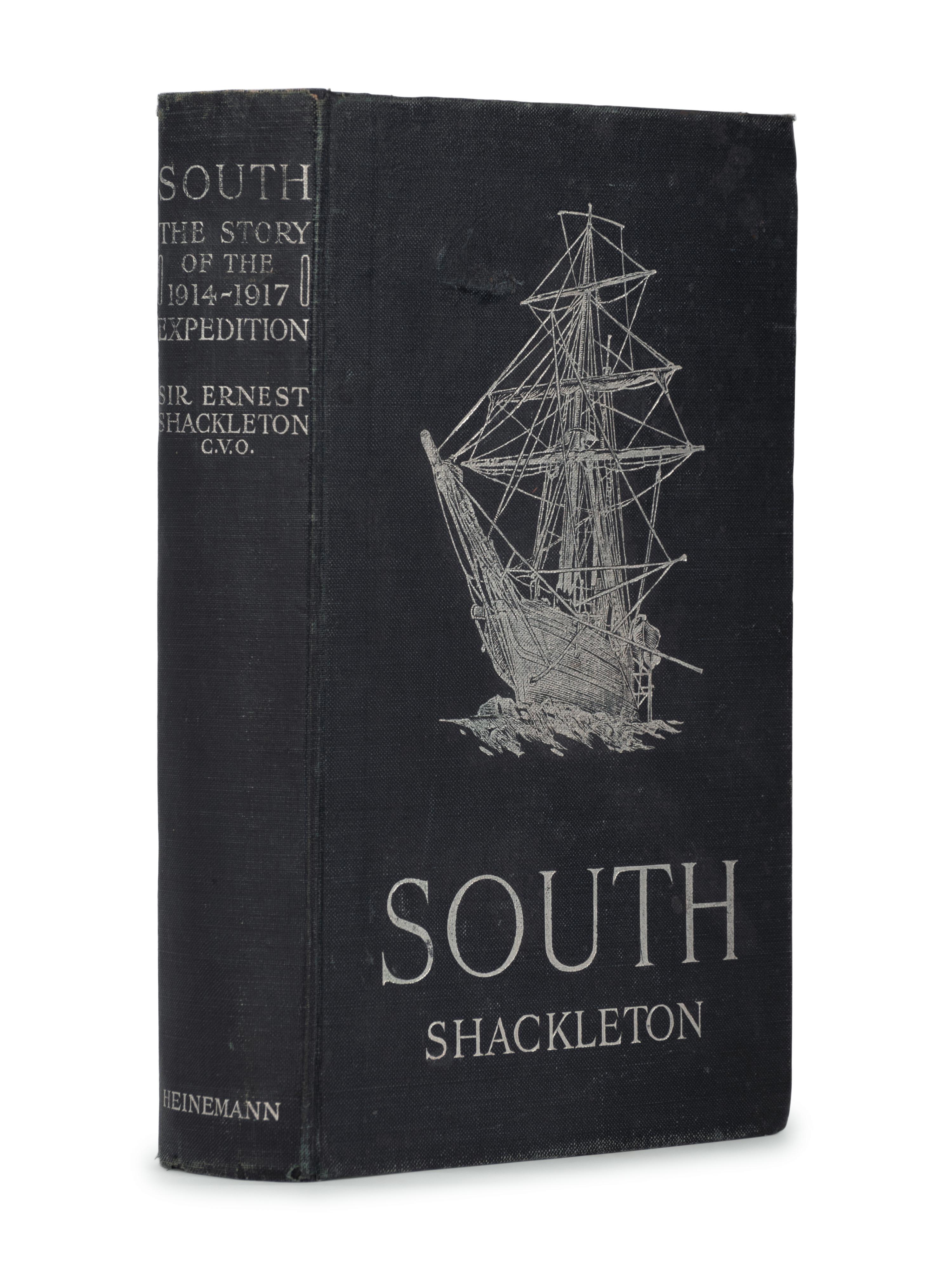 [TRAVEL & EXPLORATION]. SHACKLETON, Ernest Henry, Sir (1874-1922). South. The Story of Shackleton’s Last Expedition 1914-1917. London: William Heinemann, 1919.