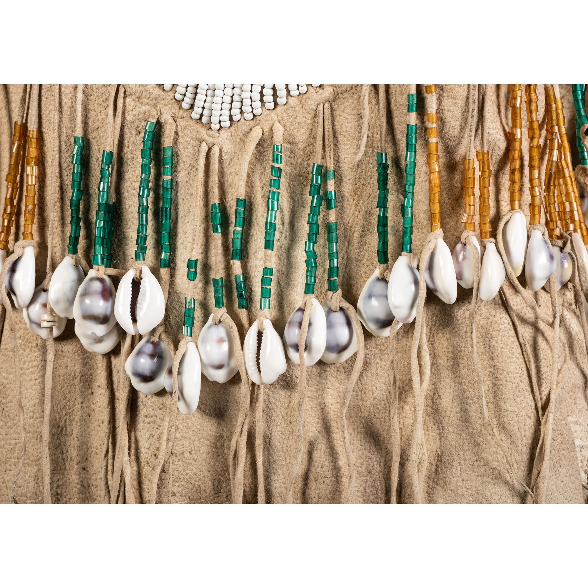 Nez Perce Pony Beaded Hide Dress