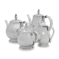 An American Silver Four-Piece Tea and Coffee Service