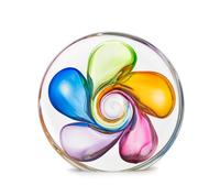 Leon Applebaum, (American), a glass paperweight
