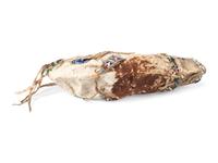 Sioux Beaded Hide Calf Head Bag