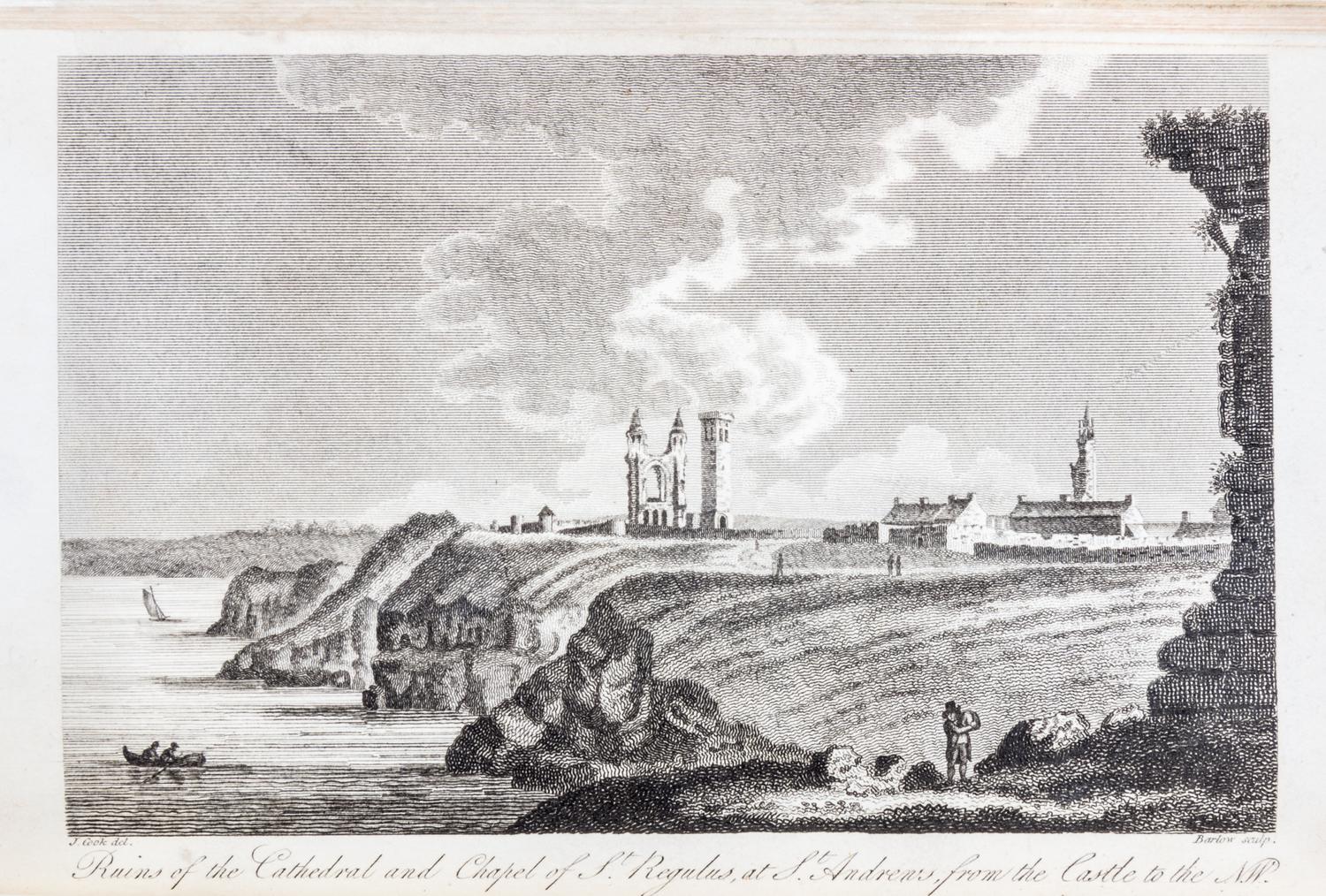 (GOLF) GRIERSON, JAMES. Delineations of St. Andrew...Edinburgh, 1807. Complete with four engraved plates.