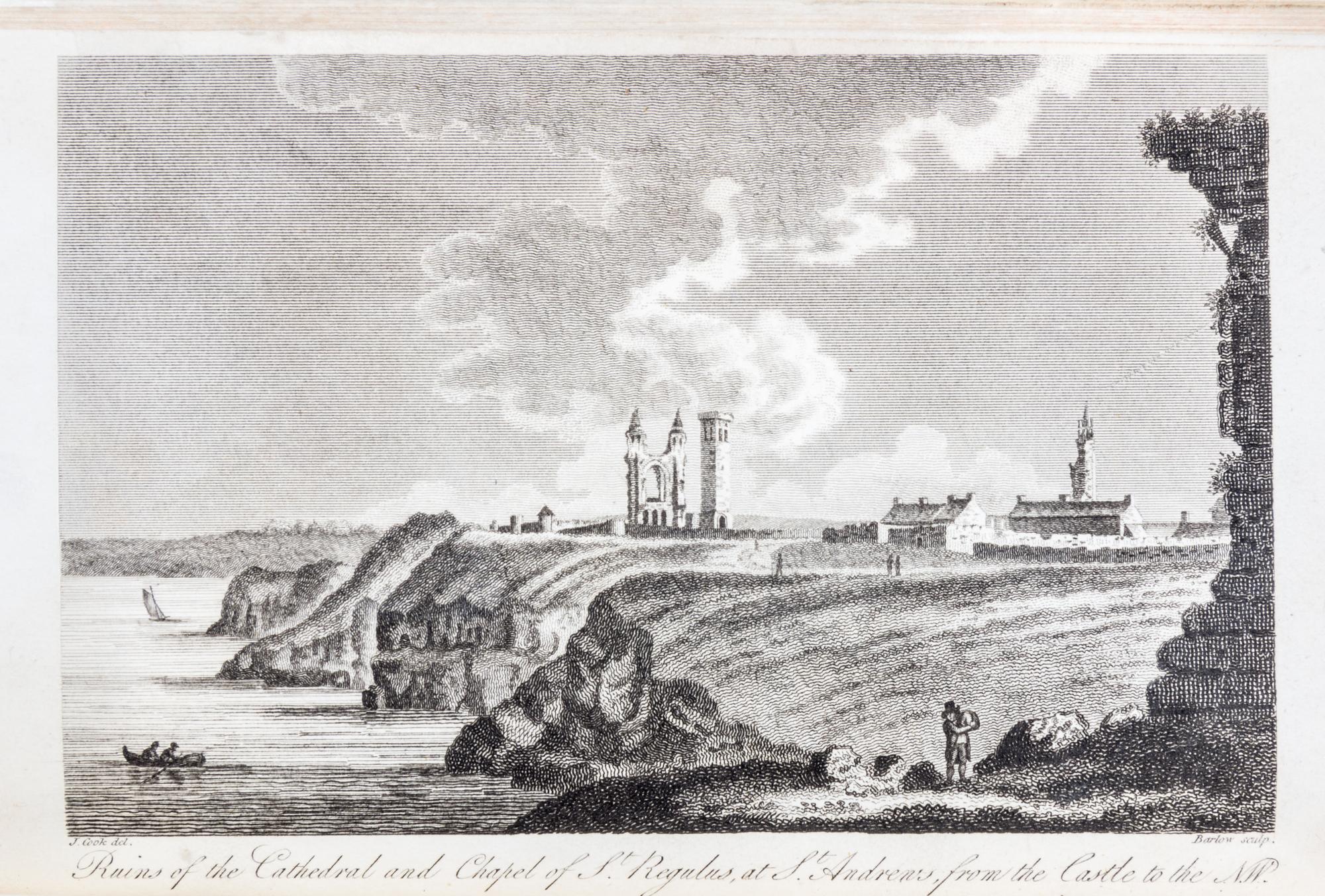 (GOLF) GRIERSON, JAMES. Delineations of St. Andrew...Edinburgh, 1807. Complete with four engraved plates.