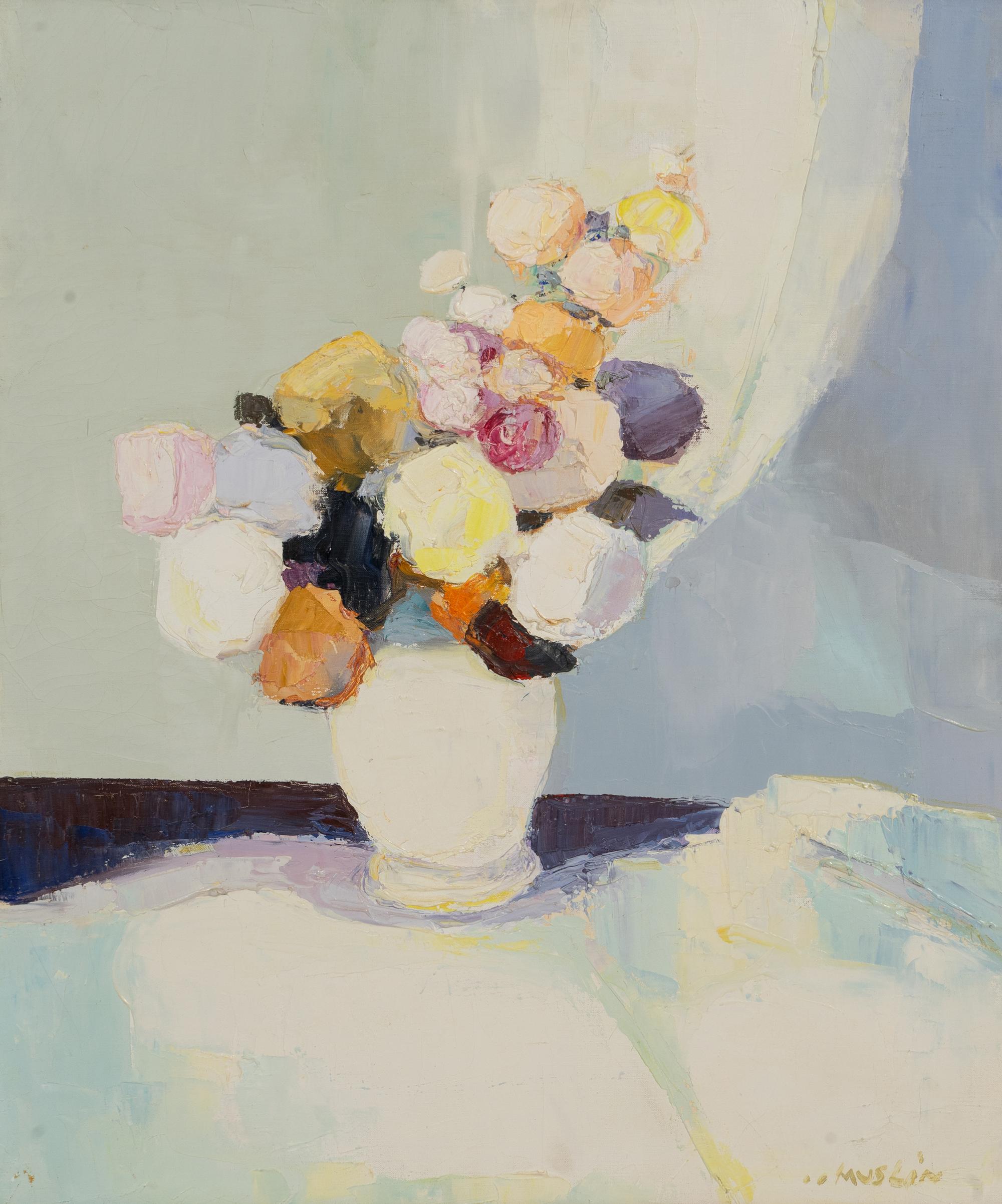 La vase blanc