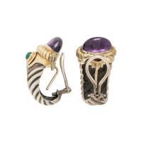 DAVID YURMAN, YELLOW GOLD, SILVER AND MULTIGEM SUITE