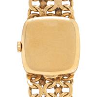 OMEGA FOR TIFFANY & CO., YELLOW GOLD WATCH