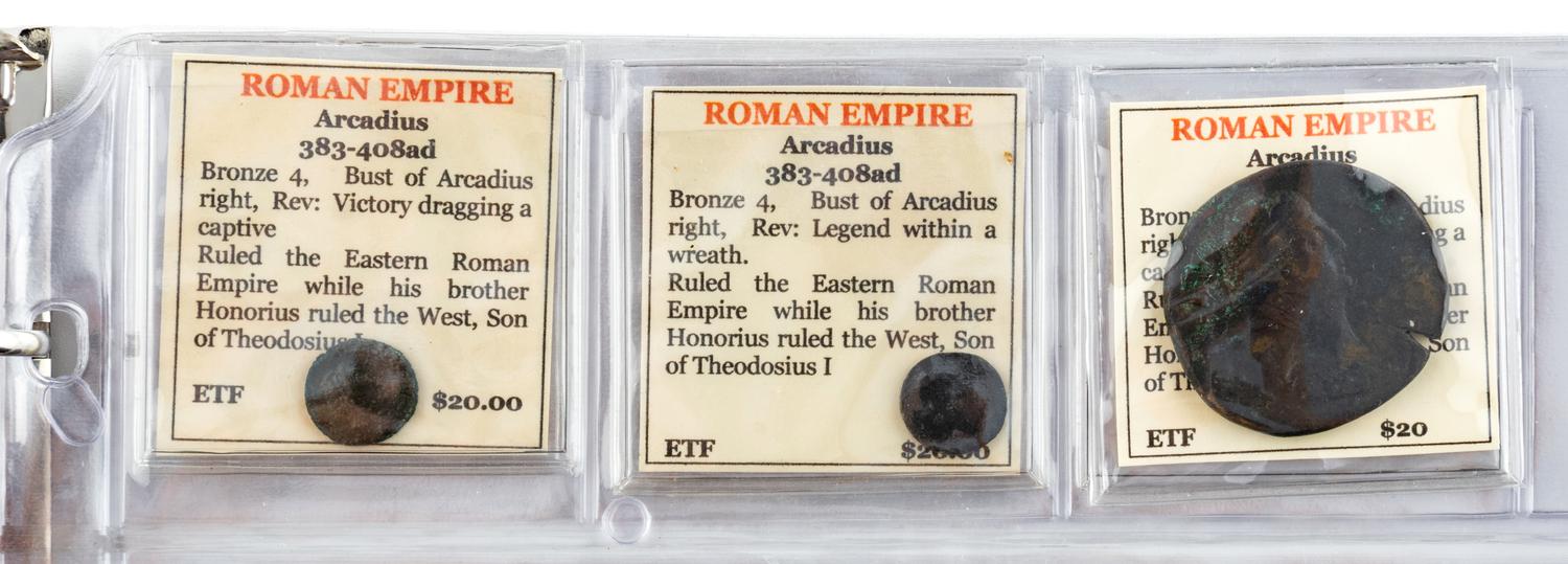 [ANCIENT] A Large Collection of Roman Bronze and Copper Coins