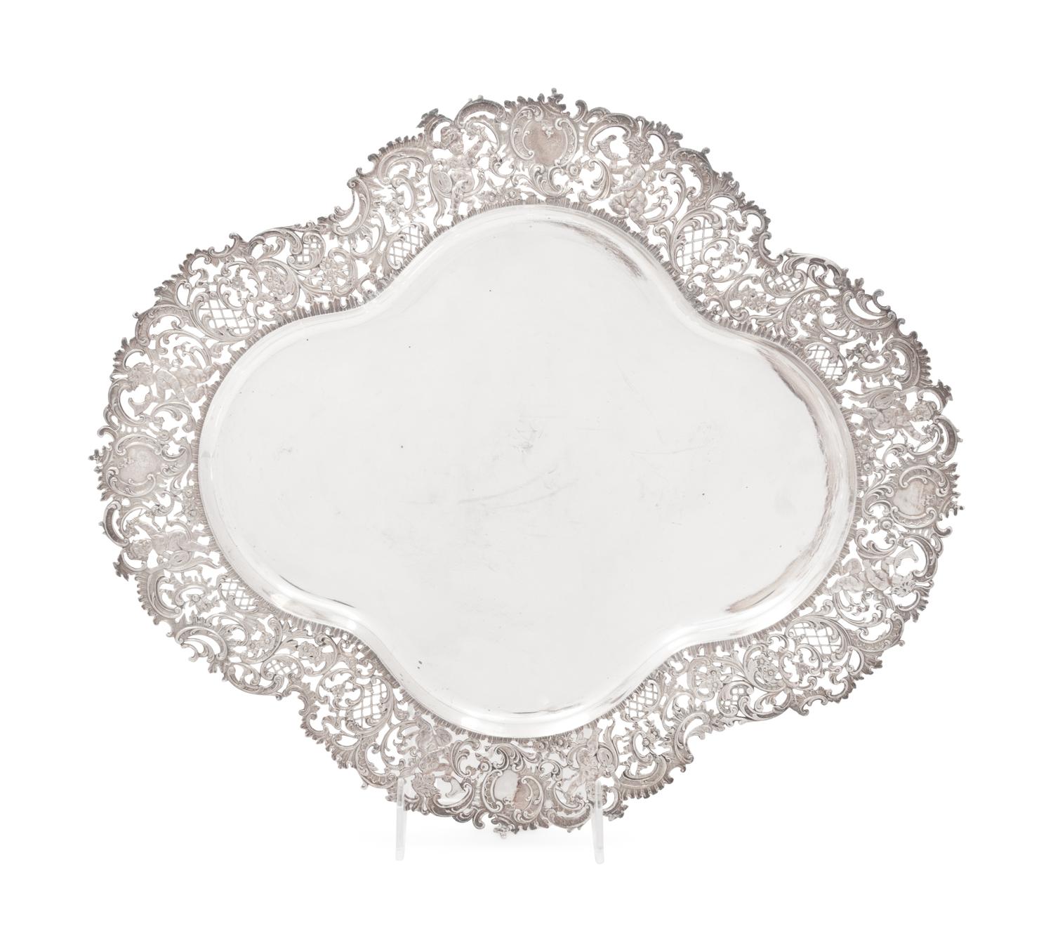 An American Silver Serving Dish