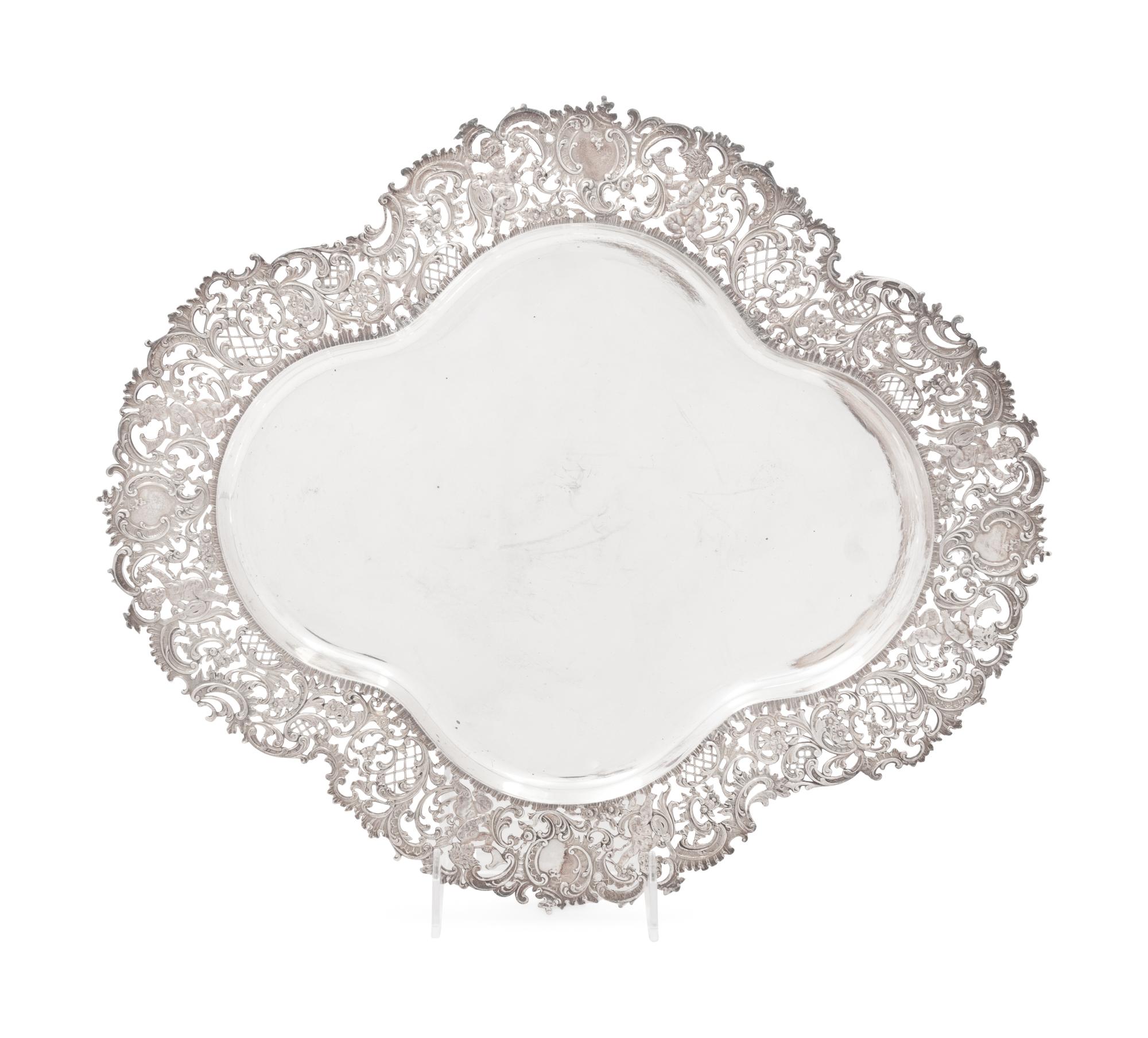 An American Silver Serving Dish