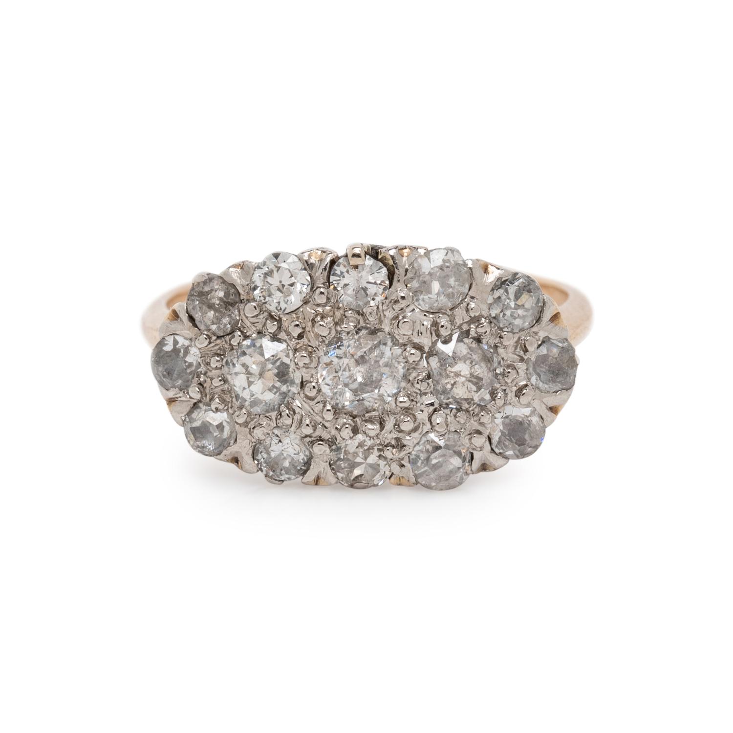 ANTIQUE, DIAMOND RING