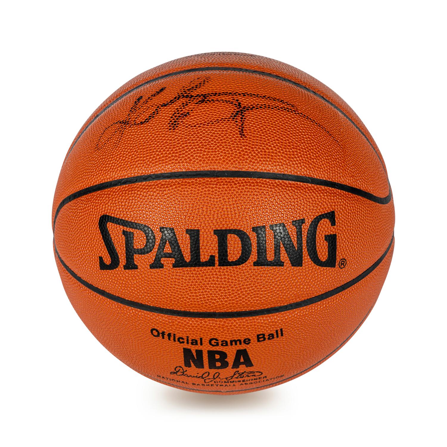 An Extraordinary Kobe Bryant Full Name Signed Autograph Official NBA Basketball (PSA Certified Authentic),