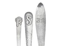 Five Arts & Crafts Silver Serving Utensils
