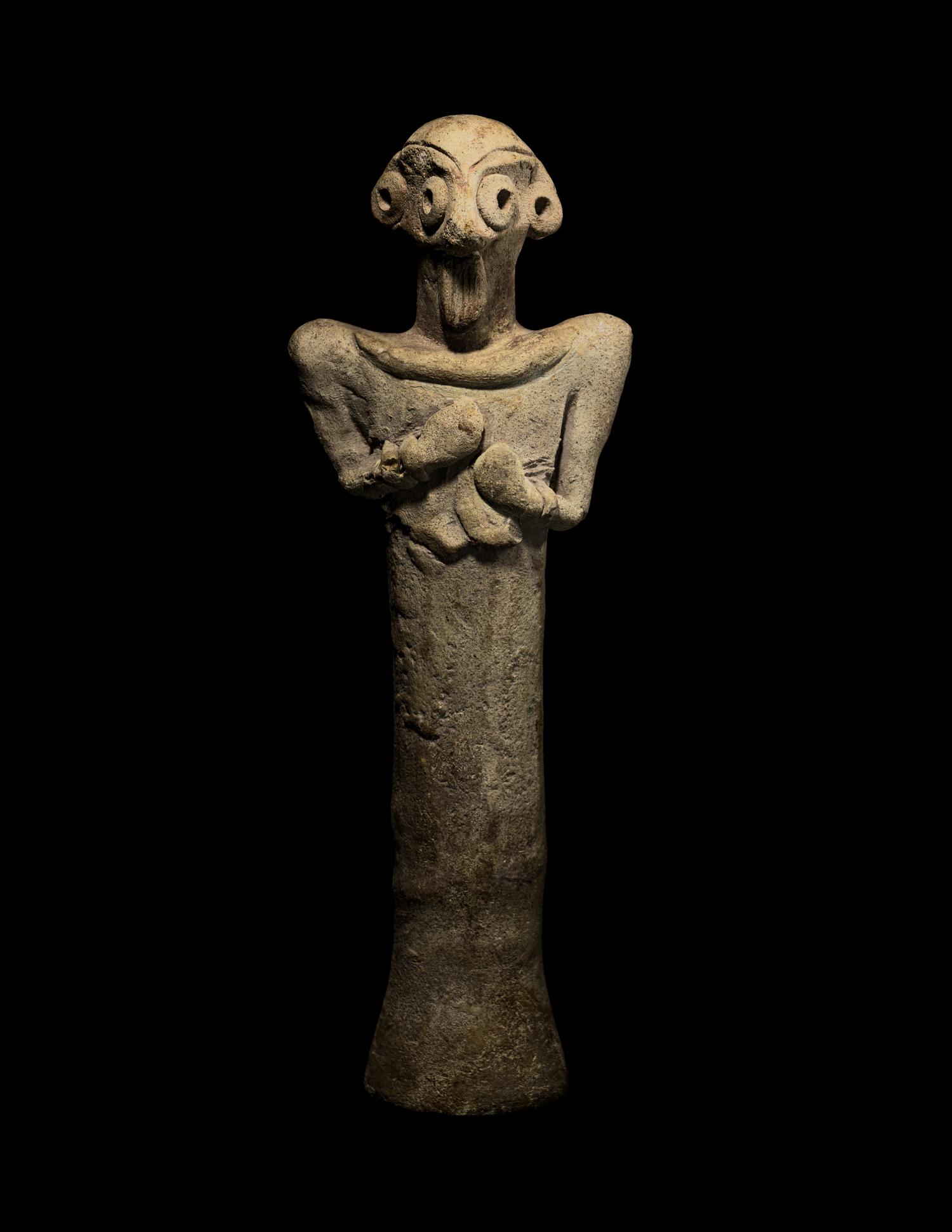 A Syro-Hittite Terracotta Figure