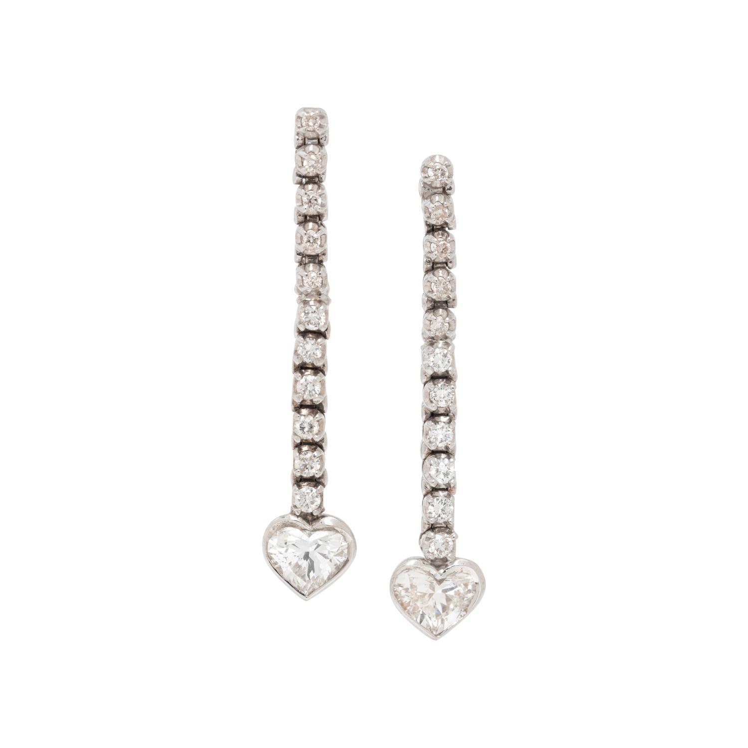 DIAMOND DROP EARRINGS