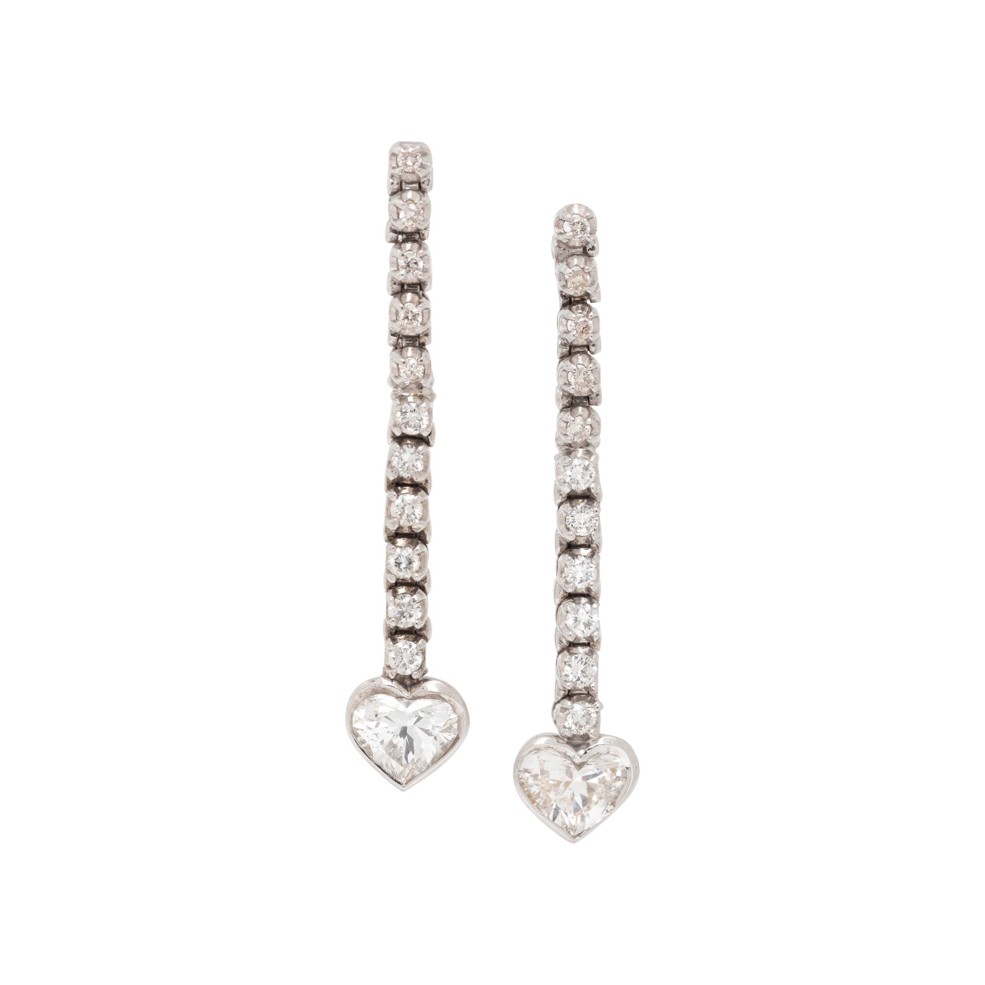 DIAMOND DROP EARRINGS