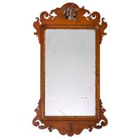 An American Parcel Gilt Mirror
