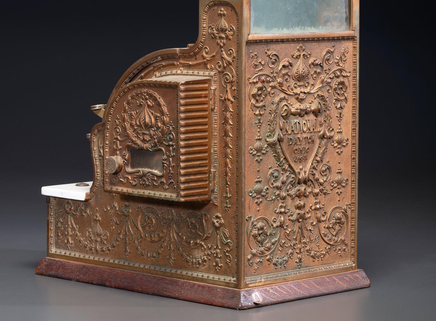 A National Brass Cash Register