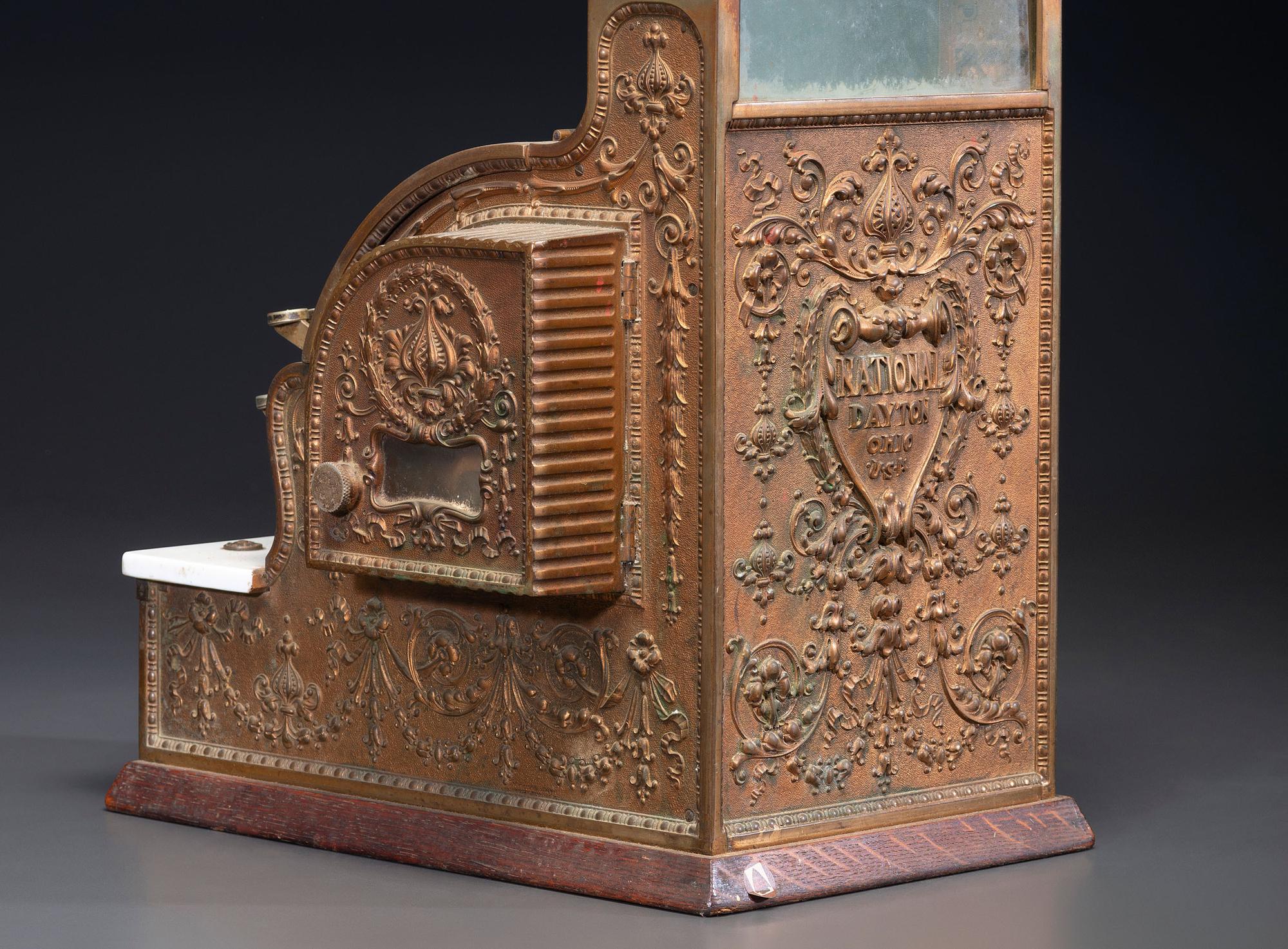 A National Brass Cash Register