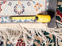 A Habibian Nain Silk and Wool Blend Rug