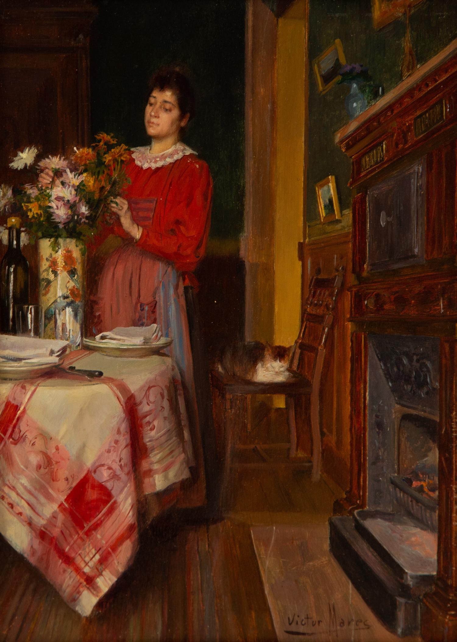 Arranging Flowers