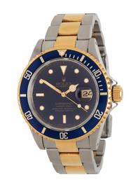 ROLEX, REF. 16613 STAINLESS STEEL AND 18K YELLOW GOLD 'SUBMARINER' WATCH